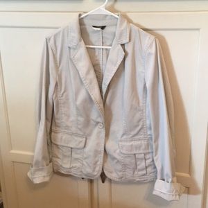 J.Crew Khaki Blazer in size Large